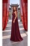 Strablez Skirted Cape Detailed Evening Dress - 3