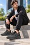 Men's Gray Sports Shoes Troxa 2,0 Memory Foam Insole Breathable Mesh Flexible Lightweight Casual Sneaker - 6