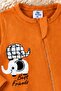Unisex Baby Romper Long Sleeve Zippered Cotton Elephant Printed - 3