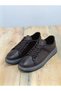 Men's Sporty Winter Shoes Genuine Leather Rubber Sole Orthopedic and Lace-Up and Brown - 2
