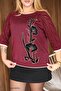 Embroidered Glitter Cotton Mercerized Sweater - 7