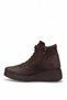D26Kb-4085 Women's Genuine Leather Flat Boots Brown - 3