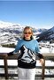 Unisex Mountain Patterned Regular Fit Snow Winter Knitwear Sweater