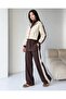 Women's Plus Size Brown Hooded Parachute Garnished Model Suit Hzl28W-Mth124641 - 3