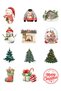 Mixed Christmas Sticker Set - 700 Pieces (20 Sheets) - Snowman, Pine Tree, Christmas Figures - 2