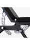 Solid, adjustable exercise bench with 2 cushions - 2