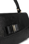 Women's Genuine Leather Black Handbag - 4
