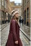 Patterned Shaggy Yarn Soft Textured Plush Women's Beanie - Winter Soft - 5