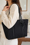 Bow Detailed Large Internal Volume Shoulder and Arm Bag Briefcase Notebook Bag En45 Size30 - 2