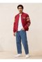 San Francisco Varsity Jacket with Button Closure - 2
