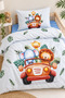 Special Boxed Printed Baby Bedding Set – Duvet Cover, Sheet, and Pillowcase