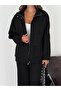 Women's Suede Fabric Stand Collar Jacket with Snap Fasteners, Hidden Zipper and Multiple Pockets - 5