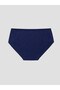 Ozmarka New Season Navy Blue Bear Teddy Printed Girls' Panties 3-Piece Set - 5