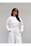 Crop Sweatshirt Şardonlu Tracksuit Set - 6