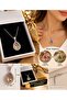 Zultanite Necklace Color-Changing Sultanite with Steel Chain and Boxed Pouch - 2