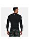 Heatgear Armour Comp Men's Black Round Neck Sweatshirt - 2