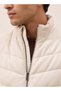 Smart Quilted Sleeveless Jacket with Pockets - 4