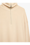 Long Sleeve Half Zip Sweater - 7