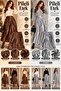 100% Polyester Printed Chiffon Midi Pleated Skirt Size 38-46 - 2