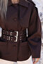 Bitter Brown Double Belted Premium Trench Coat - 3