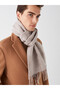 Vizyon New Season Short Tassel Men's Scarf