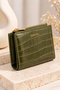 Women's Crocodile Patterned Zipper Wallet Cty-Lbn-6473 - 4