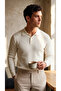 Men's Polo Collar Buttoned Long Sleeve Ribbed Knit Sweater - 4
