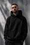3 Yarn Combed Cotton Hooded Sweatshirt Lr2