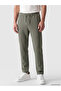 Özmarka New Season Khaki Regular Fit Men's Sweatpants - 2