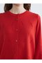 Crew Neck Women's Knitwear Cardigan - 3
