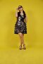 07-15 Years Old Girls Silver Color Short Evening Dress with Roses on the Front - 6