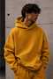 3 Yarn Combed Cotton Hooded Sweatshirt Lr1