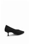 26Bk228.701T Women's Classic Heeled Shoes Black - 5