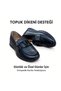 Genuine Inner and Outer Leather Heel Spur Support Orthopedic Non-Slip Sole Flexible Soft Black Women's Shoes - 2