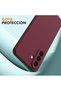 Samsung Galaxy S26 Fe Compatible Case with Camera Protection Soft Colorful Matte Silicone + 9H Screen Protector Glass Set 2in1 - 6