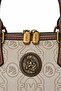 Unicorn Printed Logo Detailed Medium Size Speedy Design Women's Hand and Shoulder Bag Khaki - 4