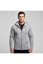 Men's Winter Thick 3 Thread Count Hooded Zippered Cardigan/Sweatshirt - 4