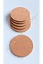 Natural Cork Thin Coasters Set of 6 (Diameter 9Cm/Thickness 3mm) - 3