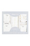 Unisex Goose Embroidered Hospital Discharge Set Newborn-3 Months Ecru