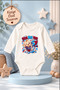 Baby Bodysuit with the Text "Us Anywhere" 61 Long Sleeve Bodysuit (Newborn & Baby) - 2