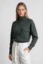 Zippered Knitwear Cardigan 4402 Lki̇0070 Haki̇ - 2