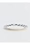 Esvab • Modern & Distinctive Checkerboard Embroidered Cake Plate - 2