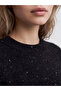 Quality Pieces from Çelebi Store Women's Textured Shiny Knitwear Sweater - 4