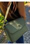 Multi-Compartment Women's Hand and Shoulder Bag with Divider Detail - 2