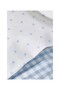 Double-Sided Organic Cotton Plaid Children's Duvet Cover Set - Single Size - 3