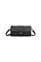 Clutch Curve Night Baguette Bag, Black