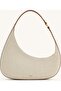Harlee Brown Canvas, Modern and Elegant Shoulder Bag with Gold Detail - 2
