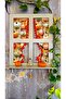 Sonbahar pumpkin pencere