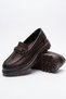 Women's Loafer High Sole Buckle Casual Shoes - Comfortable Moccasin Shoes with Orthopedic Insole