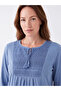 Quality Pieces from Çelebi Store: Tie-Down Roba Collar Embroidered Blouse - 3